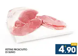 SeBón Supermercati Fettine prosciutto di suino offerta