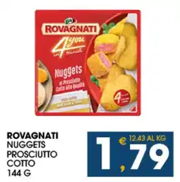 SeBón Supermercati Rovagnati nuggets prosciutto cotto offerta