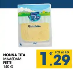 SeBón Supermercati Nonna Tita Maasdam Fette offerta