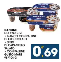 SeBón Supermercati Danone duo yogurt offerta