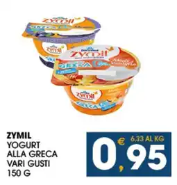 SeBón Supermercati Zymil yogurt alla greca offerta