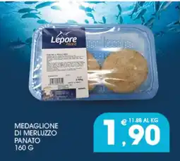 SeBón Supermercati Lepore more Medaglione di merluzzo panato offerta