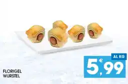 SeBón Supermercati Florigel wurstel offerta