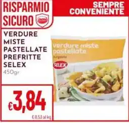 Pan Verdure miste pastellate Selex offerta