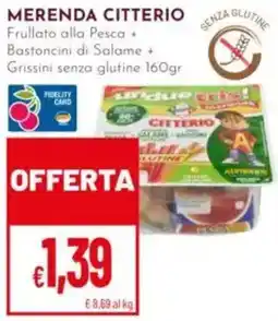 Pan Merenda Citterio offerta