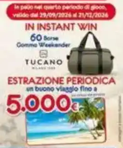 Pan Borse Como Weekender Tucano offerta