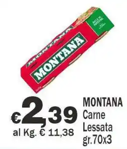 Primo Prezzo Montana Carne Lessata offerta