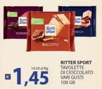 Ritter Sport tavoletti di cioccolato vari gusti