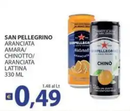 Supermercati Bruscoli San Pellegrino aranciata amara/chinotto/aranciata offerta