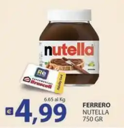 Supermercati Bruscoli Ferrero Nutella offerta