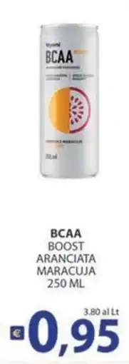 Supermercati Bruscoli BCAA Boost Aranciata Maracuja offerta