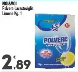 Punto é market Noi&Voi Polvere Lavastoviglie Limone offerta