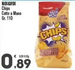 Punto é market Noi&Voi Chips Cotte a Mano offerta