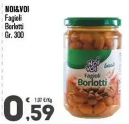 Punto é market Noi&Voi Fagioli Borlotti offerta