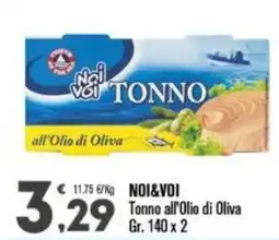 Punto é market Noi&Voi Tonno all'Olio di Oliva offerta