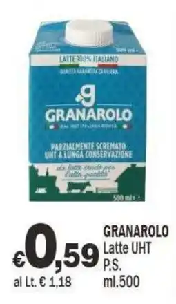 Primo Prezzo Granarolo Latte UHT offerta