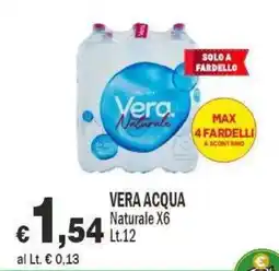 Primo Prezzo Vera Acqua Naturale offerta