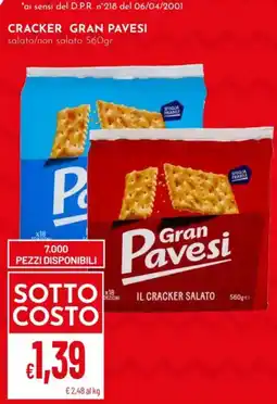 Pan Cracker Gran Pavesi offerta