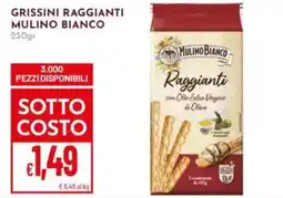 Pan Grissini Raggianti Mulino Bianco offerta