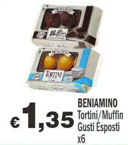 Primo Prezzo Beniamino Tortini/Muffin offerta