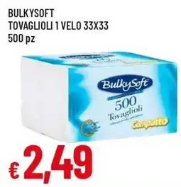 Famila Superstore BulkySoft tovaglioli offerta