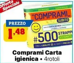 Pianeta Pulito Comprami Carta igienica offerta