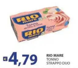 Supermercati Bruscoli Rio mare tonno all'olio di oliva offerta