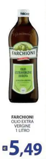 Supermercati Bruscoli Farchioni olio extra vergine offerta