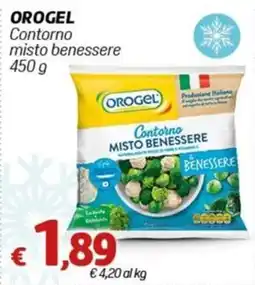 Marotta Orogel contorno misto benessere offerta