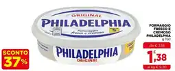 Gran mercato Formaggio fresco e cremoso Philadelphia offerta