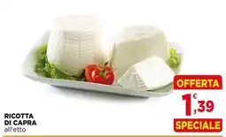 Gran mercato Ricotta di capra offerta