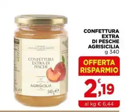 Gran mercato Confettura extra di pesche Agrisicilia offerta