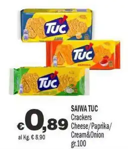 Primo Prezzo Saiwa Tuc Crackers offerta