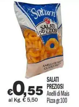 Primo Prezzo Saturn Salati Preziosi Anelli di Mais offerta