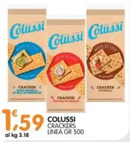 Le Delizie del Sud Colussi Crackers offerta