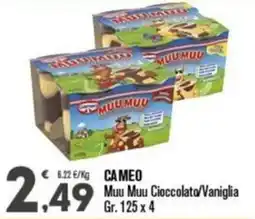 Punto é market Cameo Muu Muu Cioccolato/Vaniglia offerta