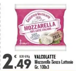 Punto é market Mozzarella Senza Lattosio Valcolatte offerta