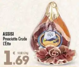 Punto é market Assisi Prosciutto Crudo offerta