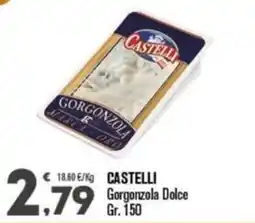 Punto é market Castelli Gorgonzola Dolce offerta