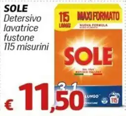 Marotta Detersivo lavatrice fustone Sole offerta