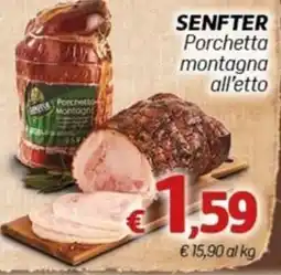 Marotta Senfter Porchetta montagna offerta