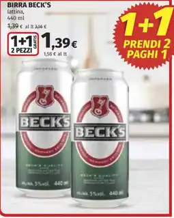 Coop Superstore Birra Beck's offerta