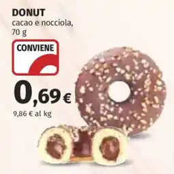 Coop Superstore Donut cacao e nocciola offerta