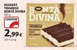 Coop Superstore Tiramisù Bontà Divina offerta