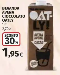Coop Superstore Bevanda avena cioccolato Oatly offerta