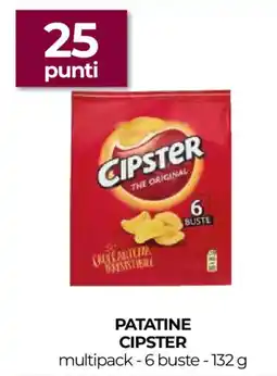 Unicoop Patatine Cipster offerta