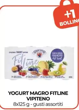 Unicoop Yogurt magro Fitline Vipiteno offerta