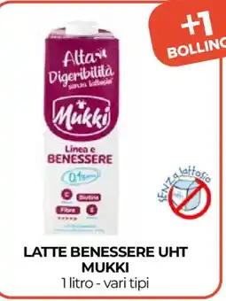Unicoop Latte benessere UHT Mukki offerta