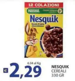 Supermercati Bruscoli Nesquik cereali offerta