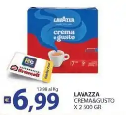 Supermercati Bruscoli Lavazza crema&gusto offerta